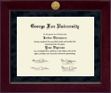 George Fox University diploma frame - Millennium Diploma Frame in Cordova