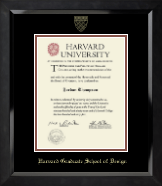 Harvard University diploma frame - Gold Embossed Diploma Frame in Eclipse