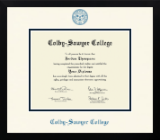 Colby-Sawyer College diploma frame - Icon Diploma Frame in Gotham