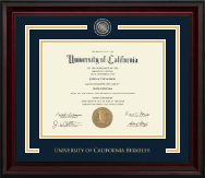 University of California Berkeley diploma frame - Showcase Diploma Frame in Encore