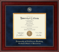 University of California Berkeley diploma frame - Presidential Masterpiece Diploma Frame in Jefferson