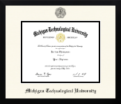 Michigan Technological University diploma frame - Icon Diploma Frame in Gotham