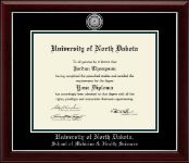 University of North Dakota diploma frame - Silver Engraved Medallion Diploma Frame in Gallery Silver