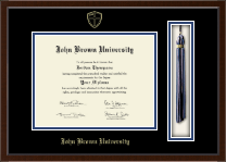 John Brown University diploma frame - Tassel & Cord Diploma Frame in Delta