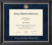 Georgia Southern University diploma frame - Regal Diploma Frame in Noir