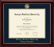 Georgia Southern University diploma frame - Masterpiece Medallion Diploma Frame in Gallery