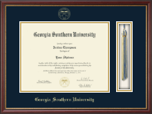 Georgia Southern University diploma frame - Tassel & Cord Diploma Frame in Newport
