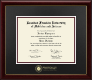 Rosalind Franklin University of Medicine and Science diploma frame - Gold Embossed Diploma Frame in Gallery