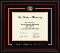 Ohio Northern University diploma frame - Showcase Diploma Frame in Encore