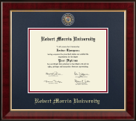 Robert Morris University in Pennsylvania diploma frame - Masterpiece Medallion Diploma Frame in Murano