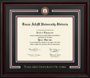 Texas A&M University Victoria diploma frame - Showcase Diploma Frame in Encore