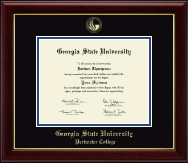 Georgia State University diploma frame - Gold Embossed Diploma Frame in Gallery