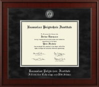 Rensselaer Polytechnic Institute diploma frame - Presidential Masterpiece Diploma Frame in Jefferson
