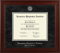 Rensselaer Polytechnic Institute diploma frame - Presidential Masterpiece Diploma Frame in Jefferson