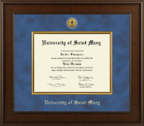 University of Saint Mary diploma frame - Presidential Gold Engraved Diploma Frame in Madison