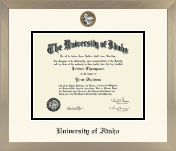 University of Idaho diploma frame - Icon Diploma Frame in Light Champagne