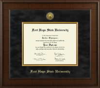 Fort Hays State University diploma frame - Presidential Gold Engraved Diploma Frame in Madison