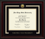 Fort Hays State University diploma frame - Showcase Diploma Frame in Encore