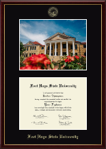 Fort Hays State University diploma frame - Campus Scene Diploma Frame in Galleria