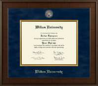 Wilkes University diploma frame - Presidential Masterpiece Diploma Frame in Madison