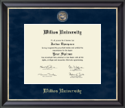 Wilkes University diploma frame - Regal Diploma Frame in Noir
