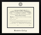Bowdoin College diploma frame - Icon Diploma Frame in Gotham