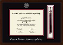 Coastal Alabama Community College diploma frame - Tassel & Cord Diploma Frame in Delta