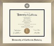 University of California Berkeley diploma frame - Icon Diploma Frame in Light Champagne