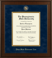 Pennsylvania State University diploma frame - Presidential Masterpiece Diploma Frame in Madison