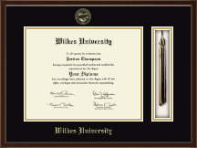 Wilkes University diploma frame - Tassel & Cord Diploma Frame in Delta