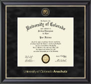 University of Colorado Anschutz diploma frame - Regal Diploma Frame in Noir