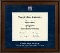 Georgia State University diploma frame - Presidential Masterpiece Diploma Frame in Madison
