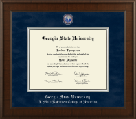 Georgia State University diploma frame - Presidential Masterpiece Diploma Frame in Madison
