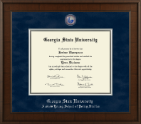 Georgia State University diploma frame - Presidential Masterpiece Diploma Frame in Madison