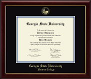 Georgia State University diploma frame - Gold Embossed Diploma Frame in Gallery
