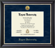 Regent University diploma frame - Regal Diploma Frame in Noir