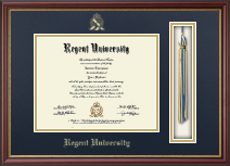 Regent University diploma frame - Tassel & Cord Diploma Frame in Newport