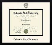 Colorado State University diploma frame - Icon Diploma Frame in Gotham