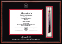 Mansfield Commonwealth University of Pennsylvania diploma frame - Tassel & Cord Diploma Frame in Southport