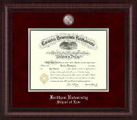 Fordham University diploma frame - Presidential Masterpiece Diploma Frame in Premier