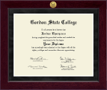 Gordon State College in Georgia diploma frame - Millennium Diploma Frame in Cordova