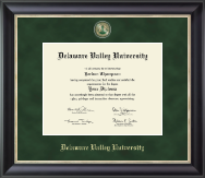 Delaware Valley University diploma frame - Regal Diploma Frame in Noir