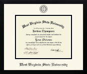 West Virginia State University diploma frame - Icon Diploma Frame in Gotham