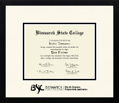 Bismarck State College diploma frame - Icon Diploma Frame in Gotham