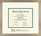 Bismarck State College diploma frame - Icon Diploma Frame in Light Champagne
