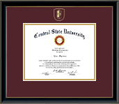 Central State University diploma frame - Gold Embossed Diploma Frame in Onexa Gold