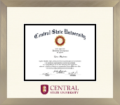 Central State University diploma frame - Icon Diploma Frame in Light Champagne