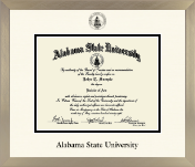 Alabama State University diploma frame - Icon Diploma Frame in Light Champagne