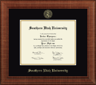 Southern Utah University diploma frame - Gold Embossed Diploma Frame in Prescott
