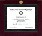 Metropolitan Community College diploma frame - Millennium Diploma Frame in Cordova